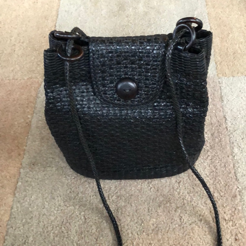 Cem Woven Leather Vintage bag